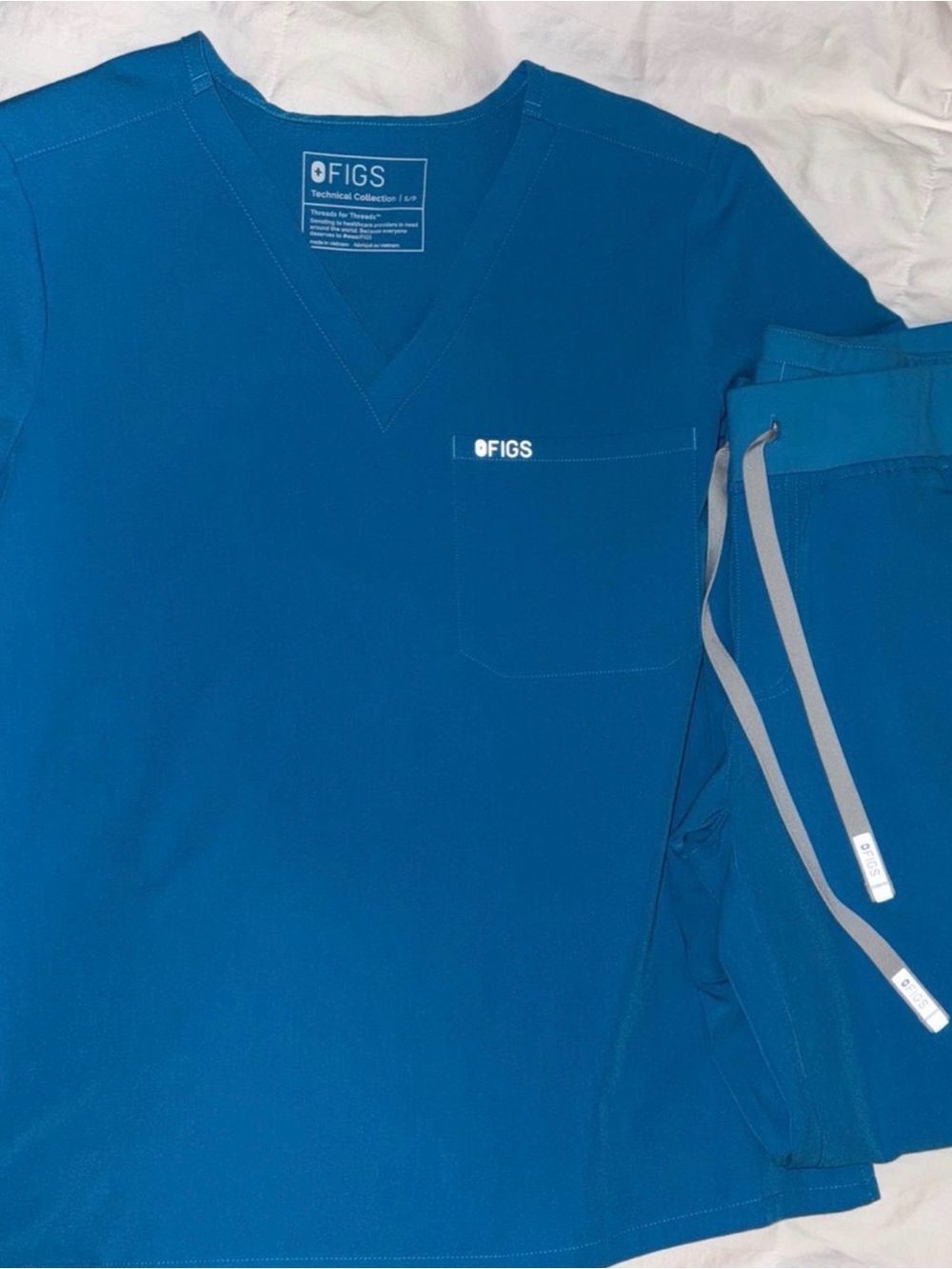 FIGS extreme blue limited edition
